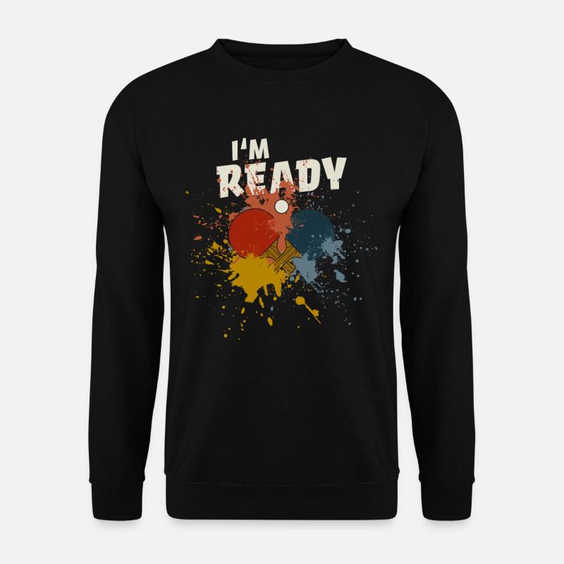 Table tennis - Unisex Sweatshirt - black