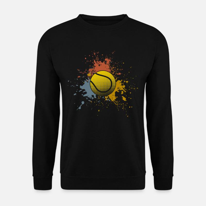 Tennis - Unisex Pullover - Schwarz