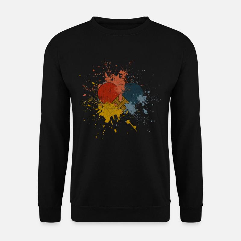 Tischtennis - Unisex Pullover - Schwarz