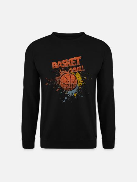Basketball - Unisex Pullover - Schwarz
