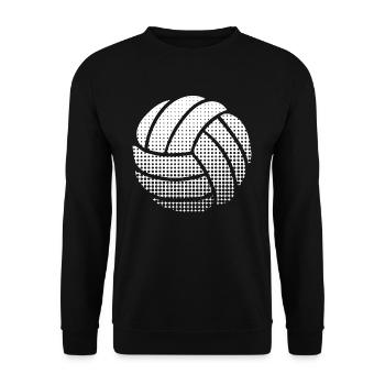 Volley-ball - Sweat-shirt Unisexe - noir - Devant - Alina (178cm) & Michal (187cm)