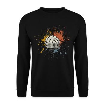 Volleyball - Unisex Pullover - Schwarz - Vorne - Alina (178cm) & Michal (187cm)