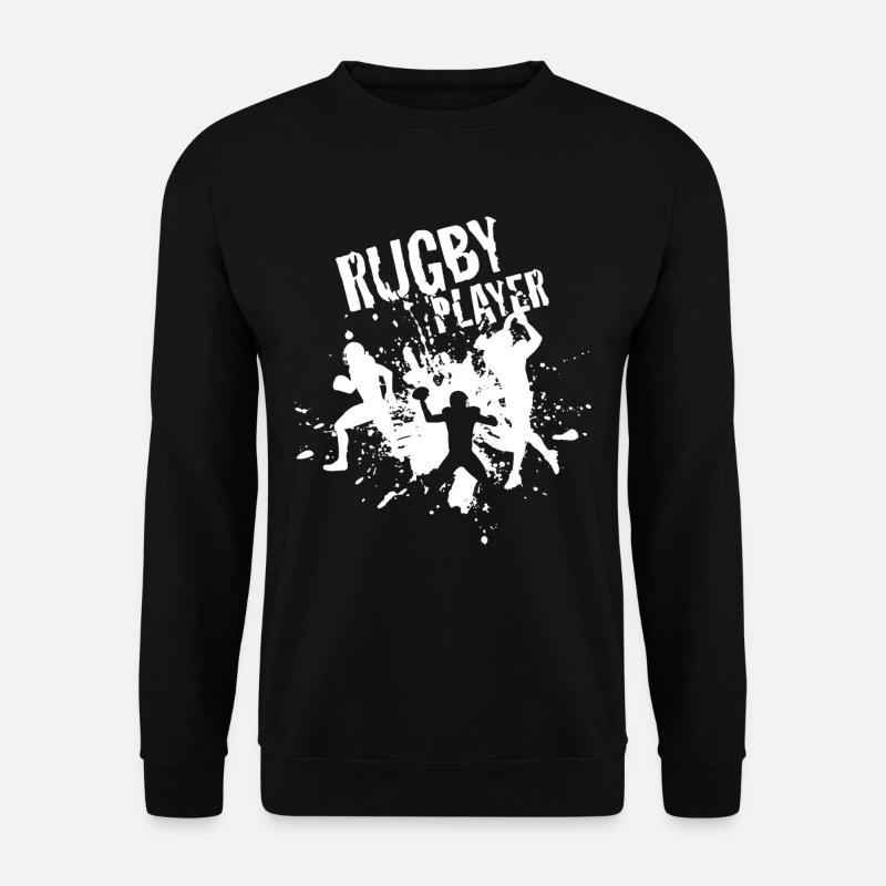 Rugby - Unisex Sweatshirt - black