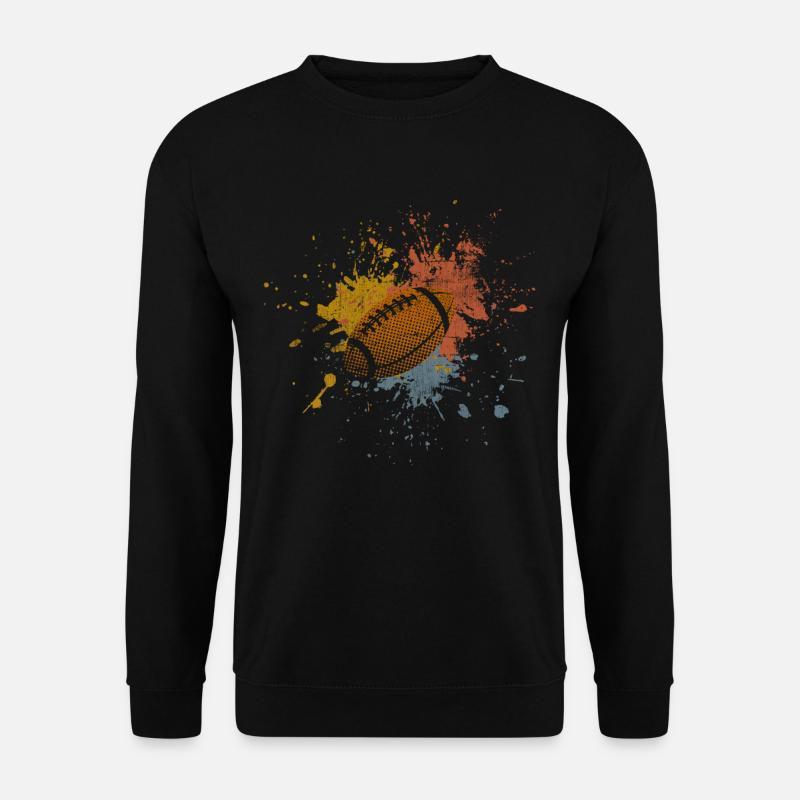 Rugby - Unisex Pullover - Schwarz