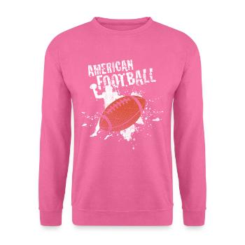American Football - Unisex Pullover - Pink - Vorne