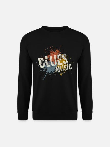 Blues - Unisex Sweatshirt - black