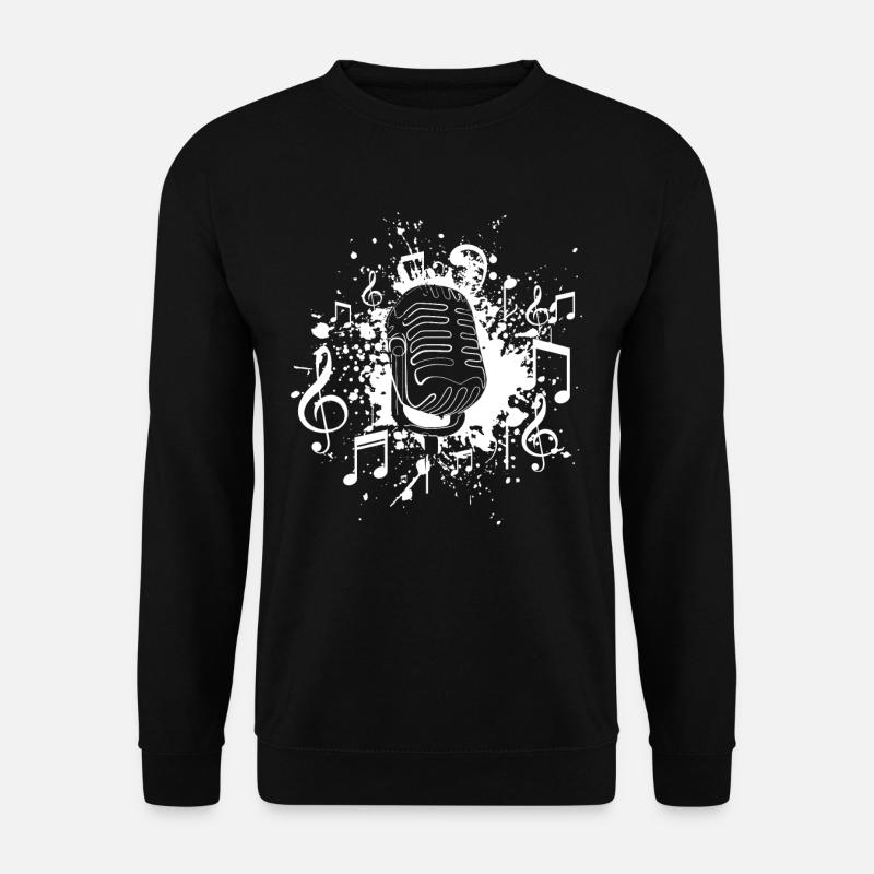 Singen Sänger - Unisex Pullover - Schwarz