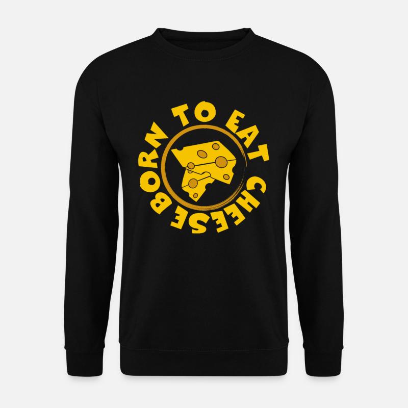 Cheese - Unisex Sweatshirt - black