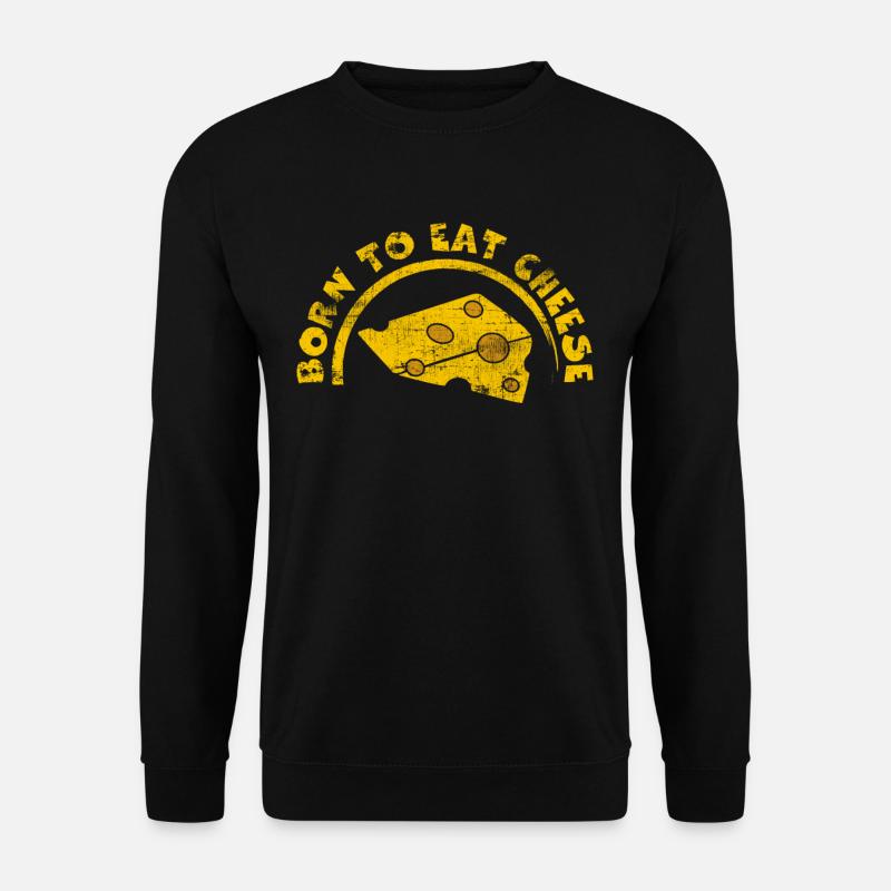 Cheese - Unisex Sweatshirt - black