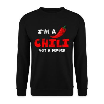 Chili - Unisex Pullover - Schwarz - Vorne - Alina (178cm) & Michal (187cm)