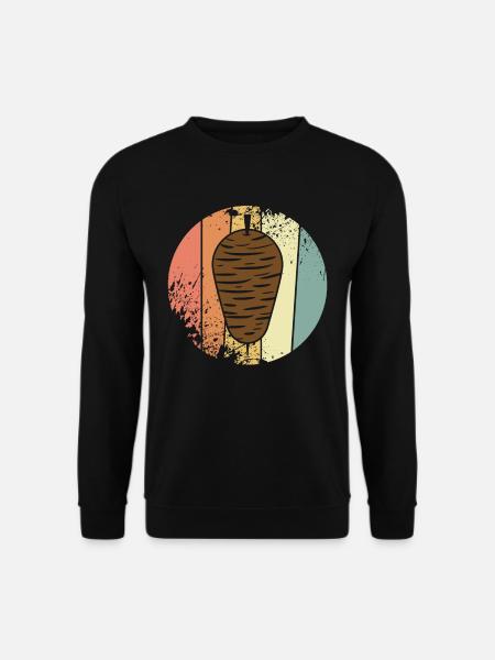 Kebab retro Döner - Unisex Sweatshirt - black