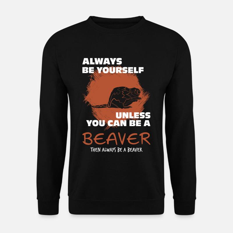 Biber - Unisex Pullover - Schwarz