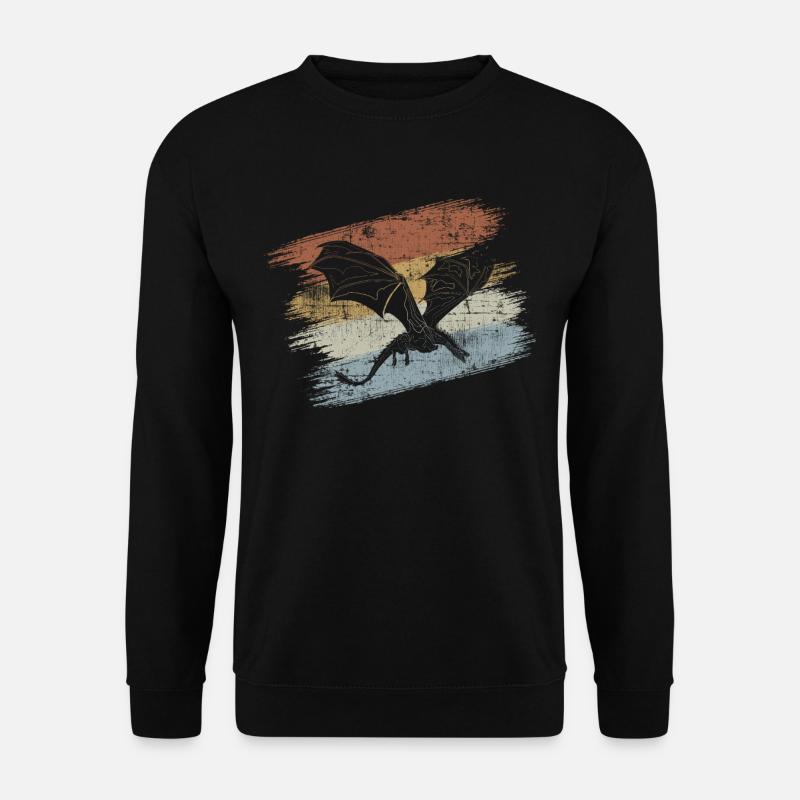 Drache - Unisex Pullover - Schwarz
