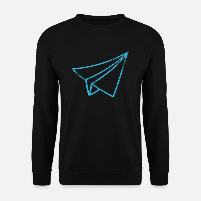 Flieger - Unisex Pullover - Schwarz