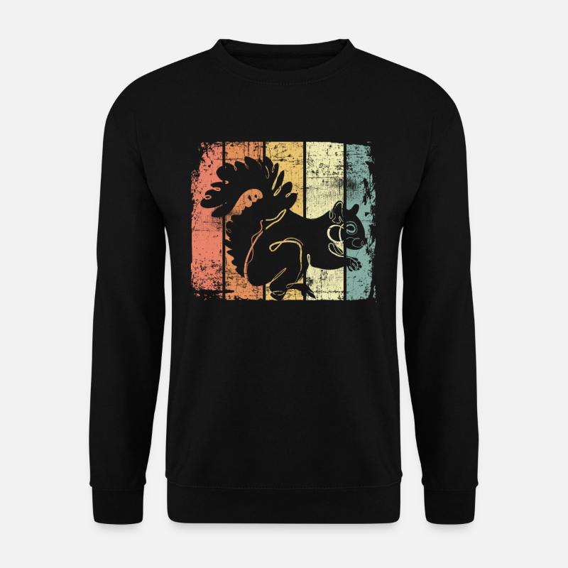 Eichhörnchen - Unisex Pullover - Schwarz