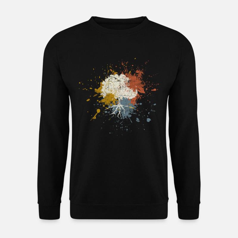 Baum - Unisex Pullover - Schwarz