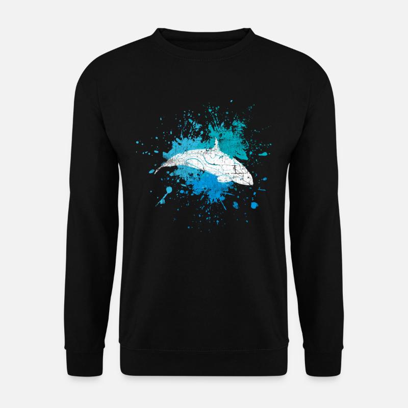 Orca - Unisex Pullover - Schwarz