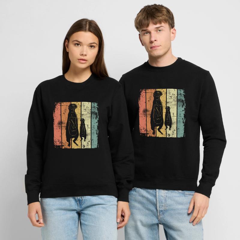 suricates Sweat-shirt Unisexe