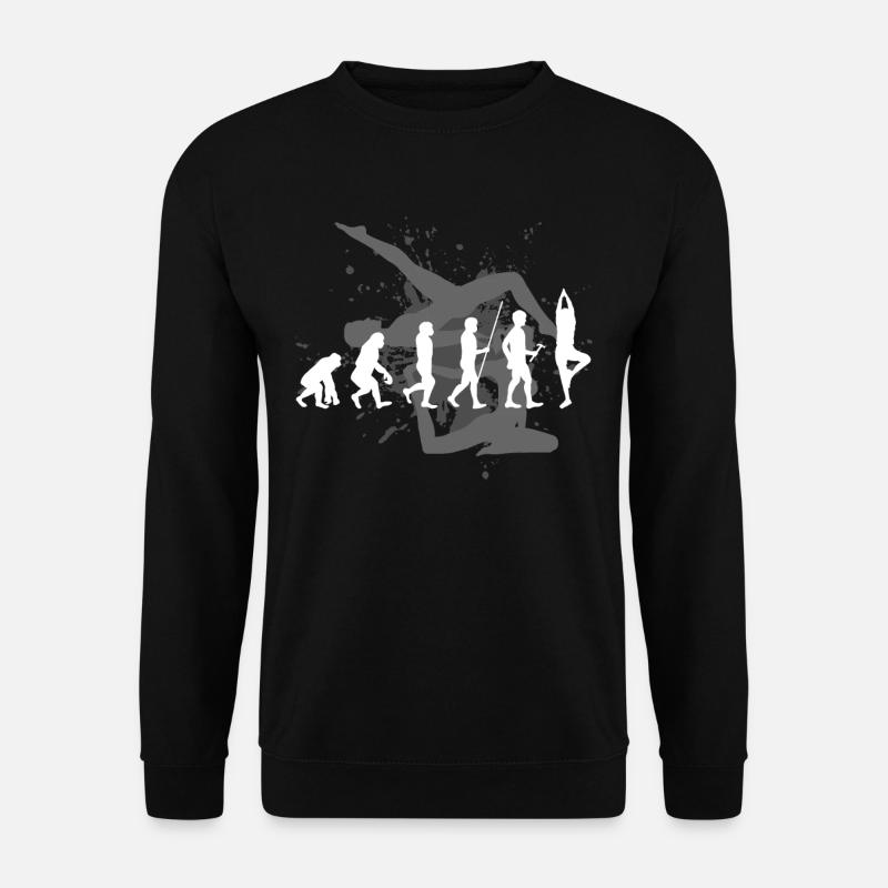 yoga - Unisex Sweatshirt - black