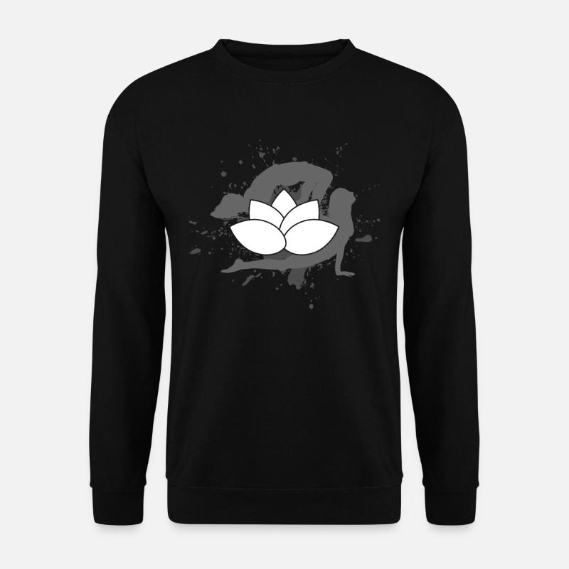 yoga - Unisex Sweatshirt - black