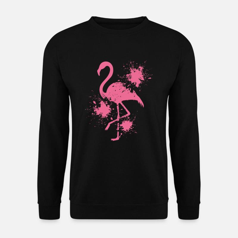 flamingo - Unisex Sweatshirt - black