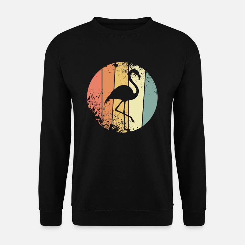 flamingo - Unisex Sweatshirt - black