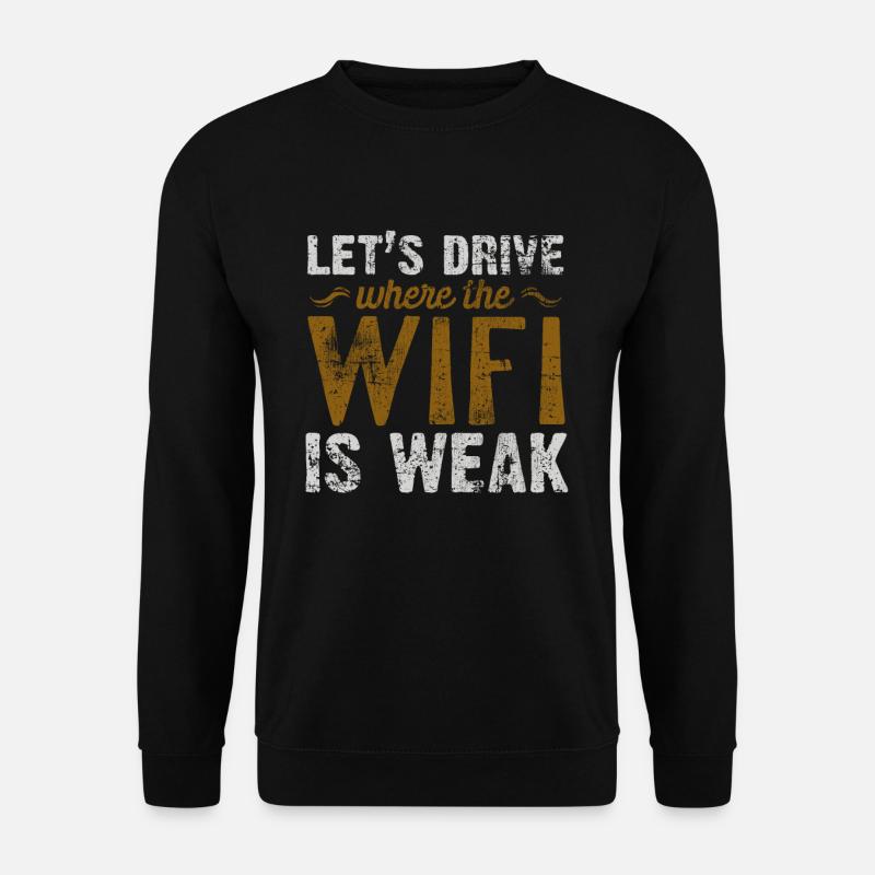 de plein air - Sweat-shirt Unisexe - noir