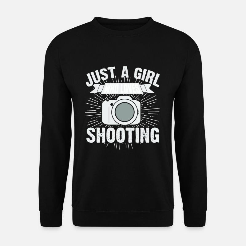 Camera girl - Unisex Sweatshirt - black