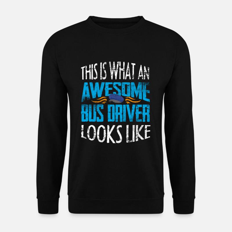 Busfahrer - Unisex Pullover - Schwarz