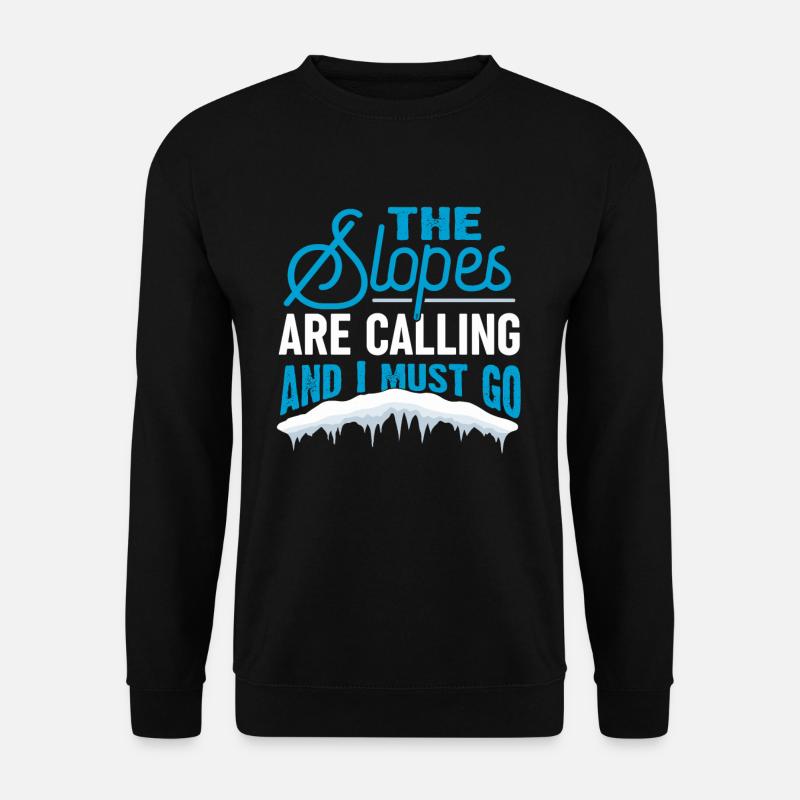 ski - Unisex Sweatshirt - black