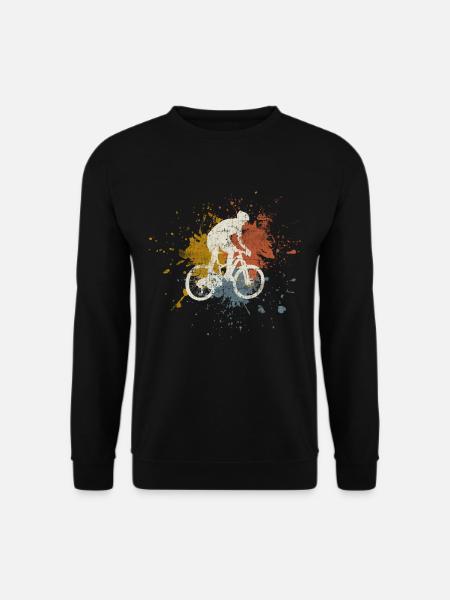 Mountainbike - Unisex Pullover - Schwarz