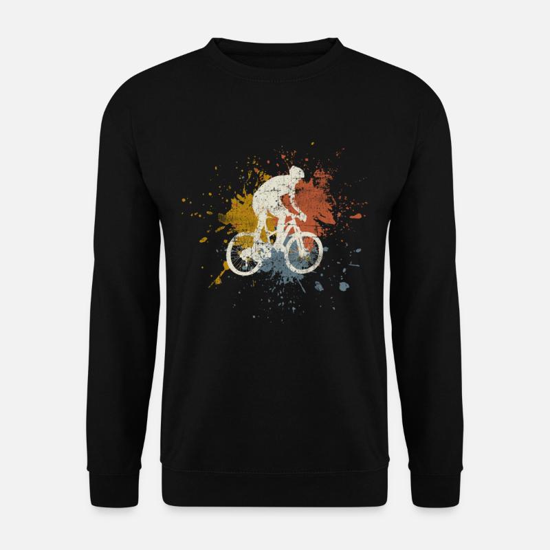 Mountainbike - Unisex Pullover - Schwarz
