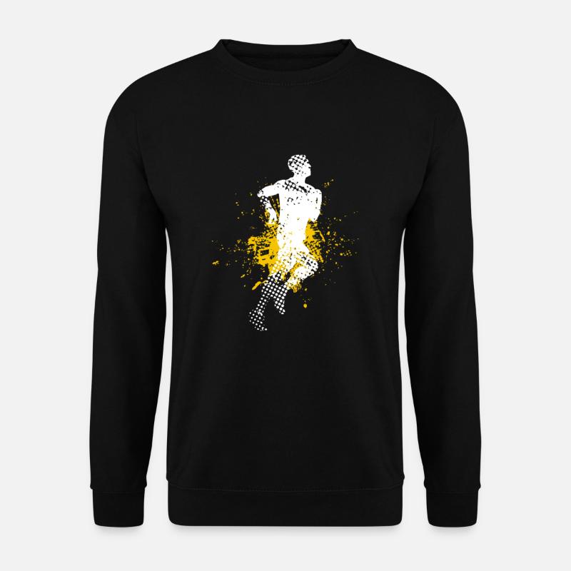 Läufer - Unisex Pullover - Schwarz