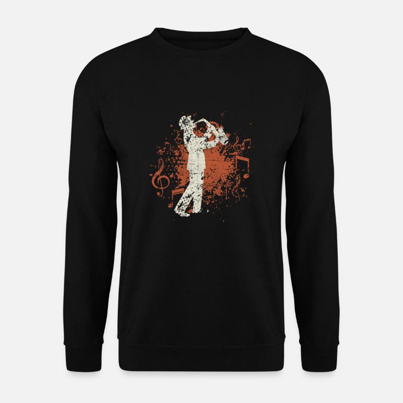 Saxophonist Jazz - Unisex Sweatshirt - black