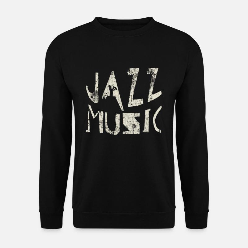 Jazz Musik - Unisex Pullover - Schwarz