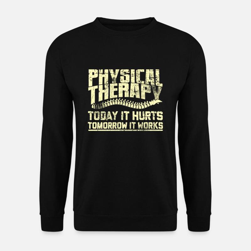 Physiotherapist - Unisex Sweatshirt - black