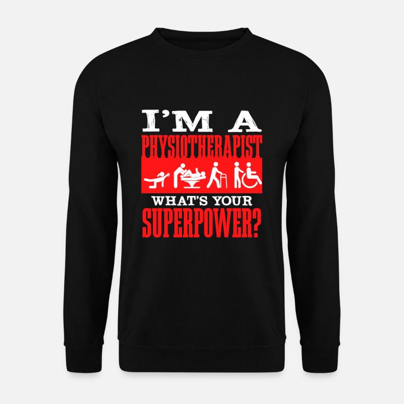Physiotherapeut - Unisex Pullover - Schwarz