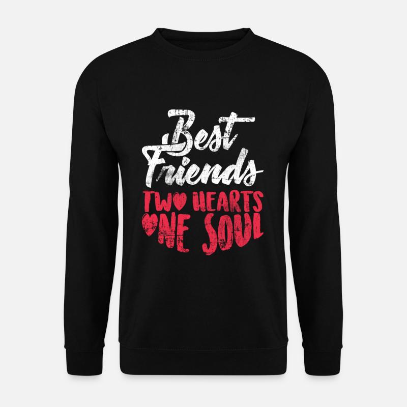 Beste Freunde - Unisex Pullover - Schwarz
