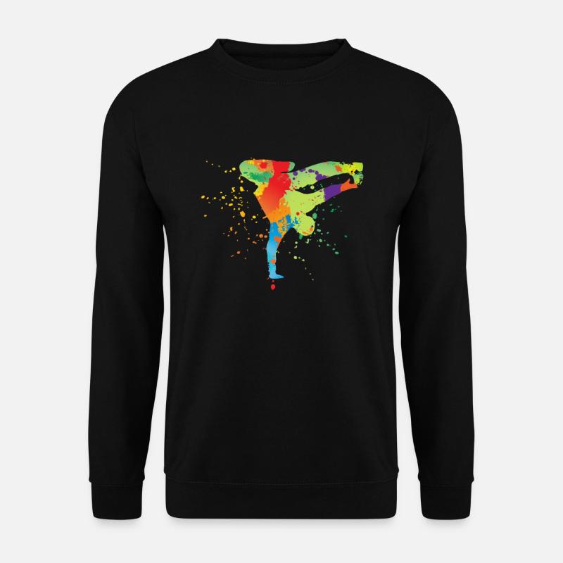 Breakdance - Unisex Pullover - Schwarz