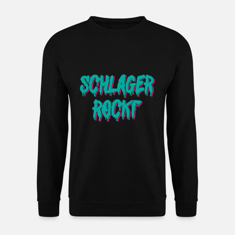 Schlager - Unisex Pullover - Schwarz