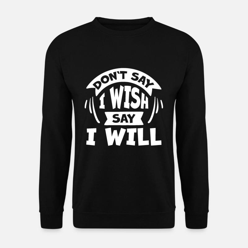 Self-confidence Motivation - Unisex Sweatshirt - black