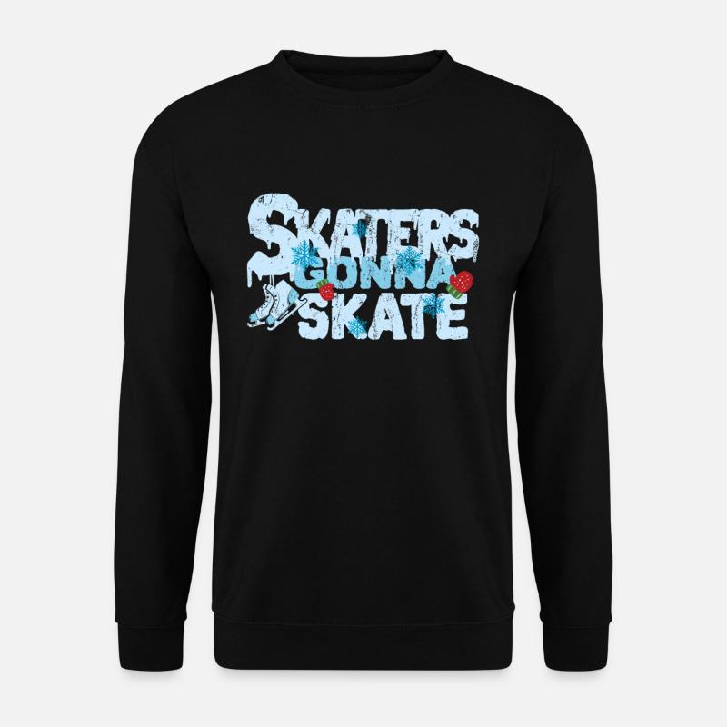 Ice skating - Unisex Sweatshirt - black