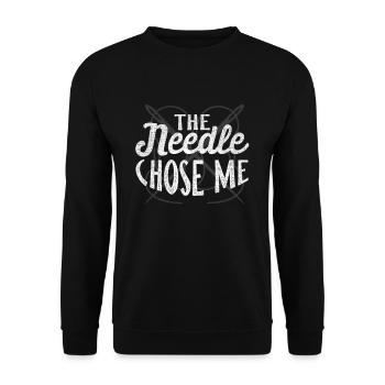 couture - Sweat-shirt Unisexe - noir - Devant - Alina (178cm) & Michal (187cm)