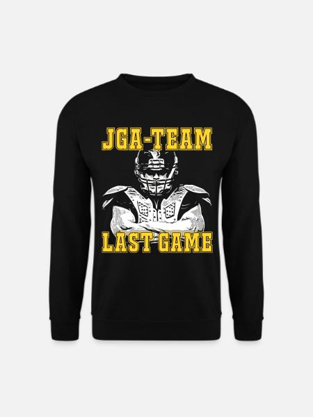 2reborn JGA Team Groom Football Wedding wh - Unisex Pullover - Schwarz