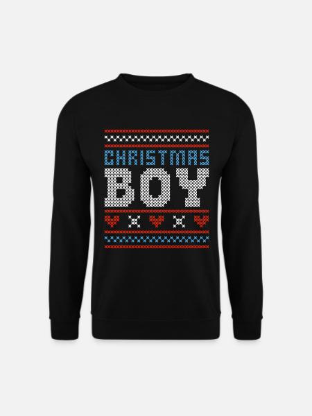 Christmas boy - Unisex Sweatshirt - black