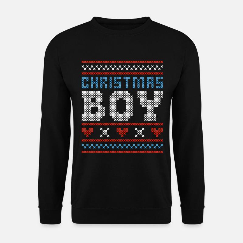 Christmas Boy - Unisex Pullover - Schwarz