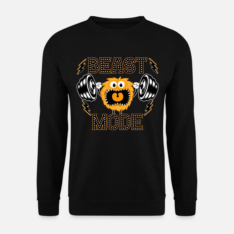 Beast Mode Monster - Unisex Sweatshirt - black
