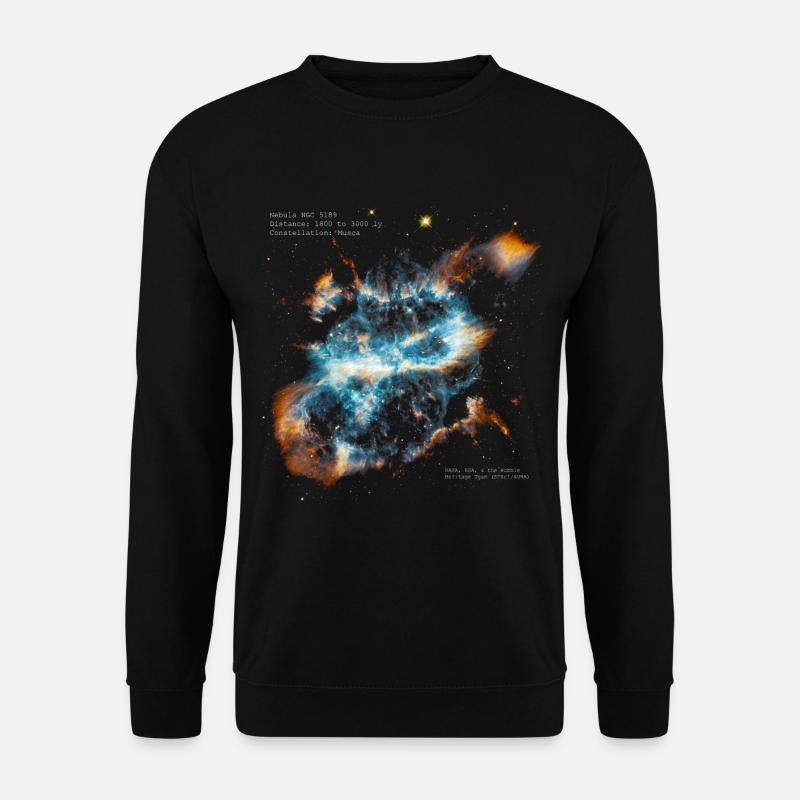 Nebula NGC 5189 - Unisex Sweatshirt - black