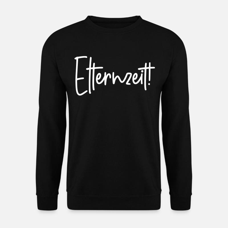 Elternzeit - Unisex Pullover - Schwarz