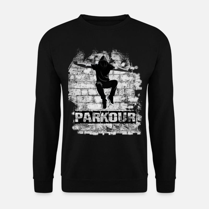 Parkour - Unisex Sweatshirt - black